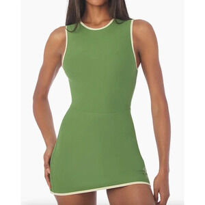NWT WeWoreWhat Women's Size Extra Large Green Active Tennis Dress